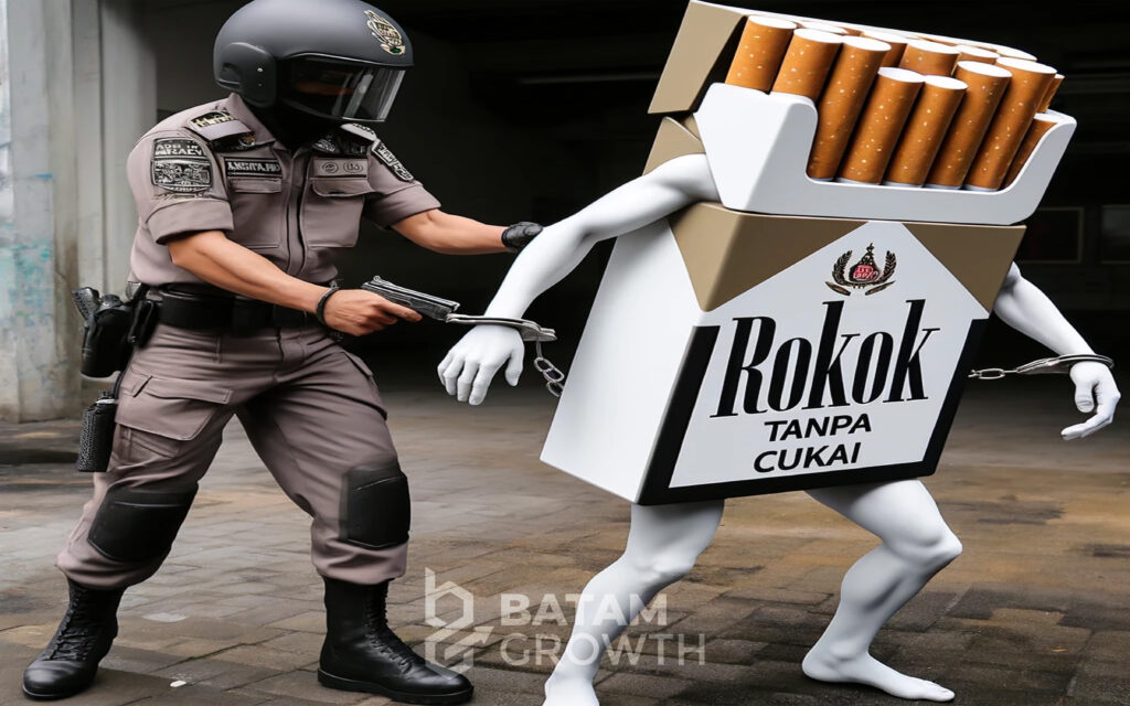 Bea Cukai Batam Amankan 184 Ribu Rokok Ilegal di Perairan Batam